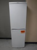 A Hotpoint upright fridge freezer