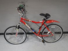 An Harvo Vector V front suspension mountain bike