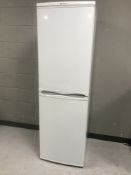 A Hotpoint Aquarius upright fridge freezer
