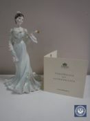 A Coalport Belle Epoque figure, Clementine debut in Paris, number 2415 of 12500 with certificate.