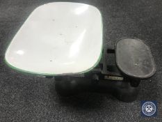 A set of W & T Avery grocers scales