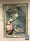 An Artagraph Edition : Two figures on a river