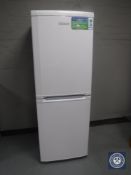 A Beko upright fridge freezer