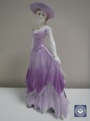 A Coalport figure, Diana Ladies of Fashion, signed to base.