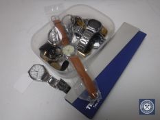 A Gentleman's Seiko wristwatch together with further watches (Q)