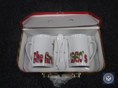 Forty eight Paul Cardew The Great 1960's coffee mug gift set (four boxes)