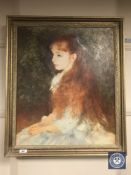 An Artagraph Edition : Portrait study of a young girl