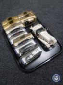 A Burago Mercedes Benz and a further ten die cast vehicles - Oxford,