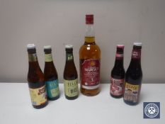 A bottle of Queen Margot blended Scotch whisky, 1 litre,