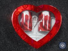 Thirty-six Paul Cardew Love Story coffee gift sets,