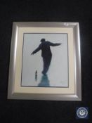 A contemporary framed Alexander Millar print