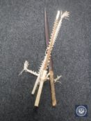 Three tourist swords