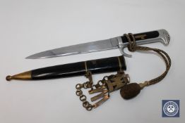 A Second World War 1937 Model Italian Fascist Leader's/Officer's Dagger, with 19.