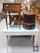 A pine Pembroke table,