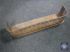 A Victorian fire curb