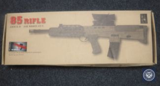 A spring powered British L85 rifle BB gun,