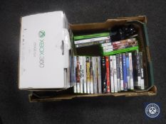 Three boxes of CD's,