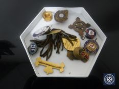 A good collection of vintage Masonic and Royal Antediluvian Order of Buffaloes medals including