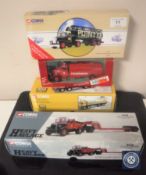 Three boxed Corgi die cast models; 13904 Blue Circle Cement Foden Lorry,
