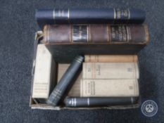 A box of eight volumes : Songs of the Four Nations, The Century Encyclopaedia of Names,