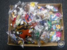 A box of McDonalds toys