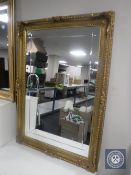 A Victorian style gilt framed mirror