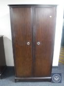 A Stag Minstrel double door gent's wardrobe