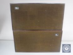 A pair of Peerless speakers (continental wiring)