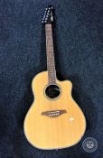 A Synergy Series semi acoustic guitar by Vintage