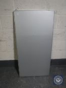 Three Hudevad panel radiators (silver)