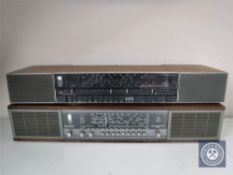 A mid 20th century teak cased Beomaster 1400 receiver together with a Bang & Olufsen Beomaster 900