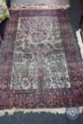 An antique Tabriz Tree of Life rug,