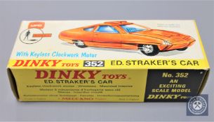 A Dinky Toys model 352 Ed Straker's Car, boxed.