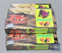 Three Aurora all plastic assembly kits No.