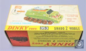 A Dinky Toys model 353 Shado 2 Mobile, boxed.