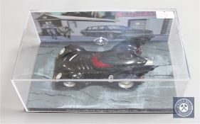 Sixteen cased Eaglemoss Batman vehicles.