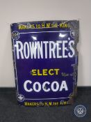 An early 20th century enamelled advertising sign 