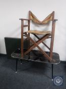 A Twyford folding director's chair,