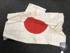 Two mid 20th century flags,