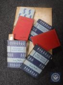 One volume - The River Tweed by George Reid RSA with sixteen drawings together with six volumes