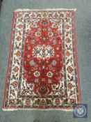 A Persian Sarough rug,