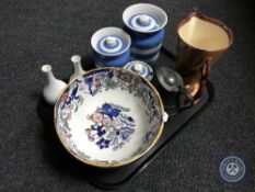 A tray of three T.G.