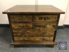A Laura Ashley contemporary multi drawer low chest,