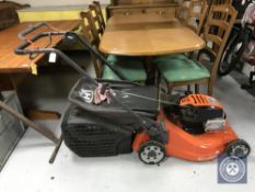 A Husqvarna LC 347 V Briggs & Stratton 650 EXI petrol lawn mower