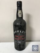 A bottle of 1970 Offley Bopa Vista vintage port, 75 cl.