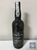 A bottle of 1985 Feuerheerd vintage port, 75 cl.