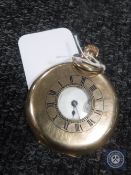 A Waltham half hunter pocket watch