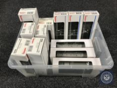 A box of twelve Marklin HO scale coaches