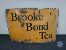 An early 20th century enamelled Brook Bond Tea sign