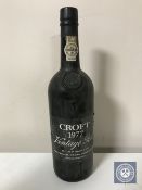 A bottle of 1977 Croft vintage port, 75 cl.